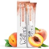 Dr. White's Fruit by Design&trade; Sweet Peach Hydroxyapatite Toothpaste | Soft Peach Flavor | Dentist-Formulated | Mint-Free | Fluoride-Free | Nano-Hydroxyapatite + Xylitol | 3.5 oz