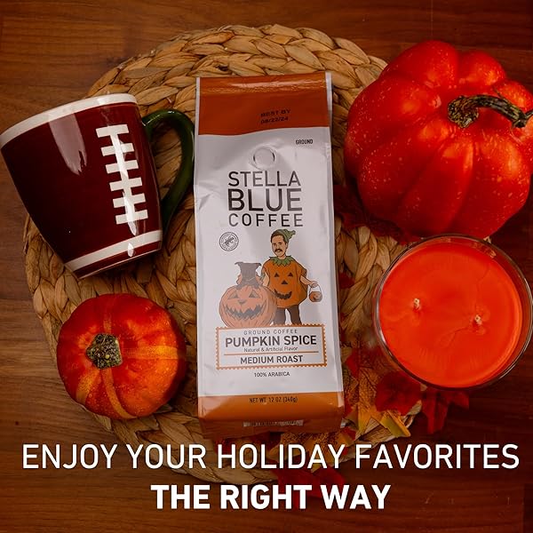 STELLA BLUE PUMPKIN SPICE GROUND 12OZ BAG