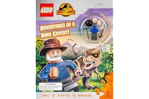LEGO Jurassic World: Adventures of a Dino Expert! (Activity Book with Minifigure)