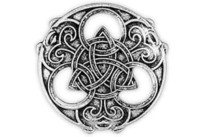 HAQUIL Shawl Scarf Cloak Women Norse Viking Clothes Fasteners Brooch Vintage Celtic Pin Clasp