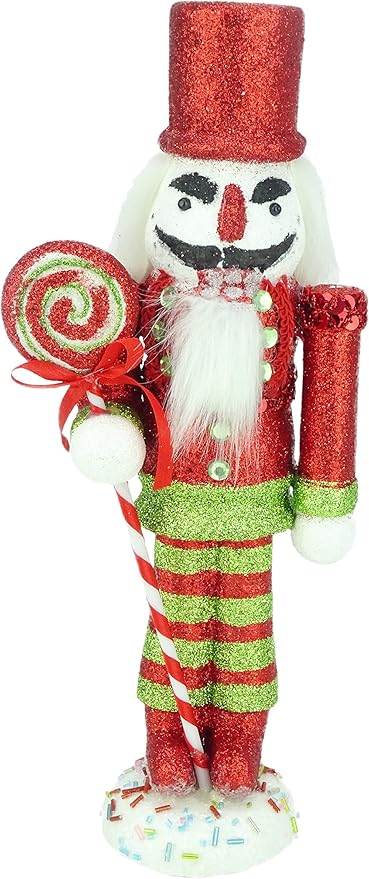 Christmas Concepts 12 Glitzer Schaum Weihnachten Nussknacker Soldat Dekoration Weihnachtsschmuck Rot Amazon De Kuche Haushalt