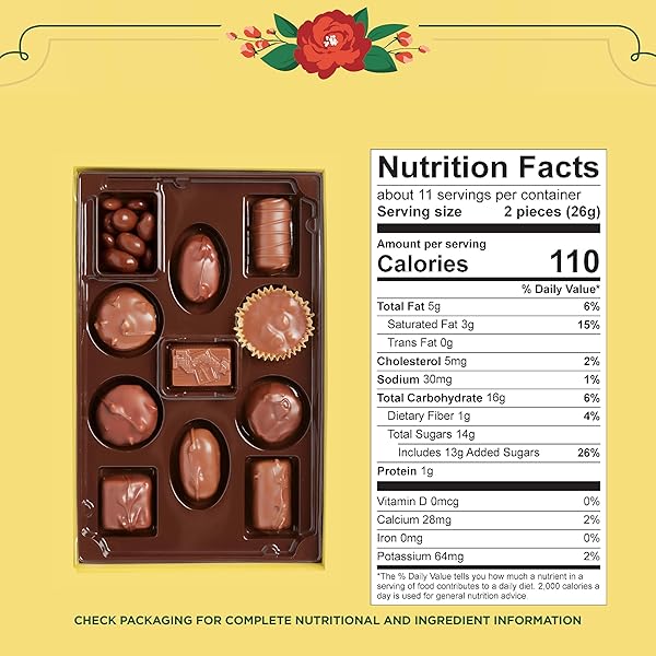 WHITMAN’S SAMPLER MOTHER’S DAY MILK CHOCOLATES GIFT BOX, 10 OUNCE (22 PIECES)