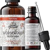 Wormwood Organic Tincture - Natural Intestinal Cleanse and Digestive Cleanse Supplement - Wormwood Herb Extract for Detox - Made in USA - 2 Fl Oz (Wormwood - 2 Fl Oz)