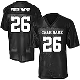 Custom Replica Football Jerseys for Men Personalized Team Name & Number Football Jerseys 2 Side