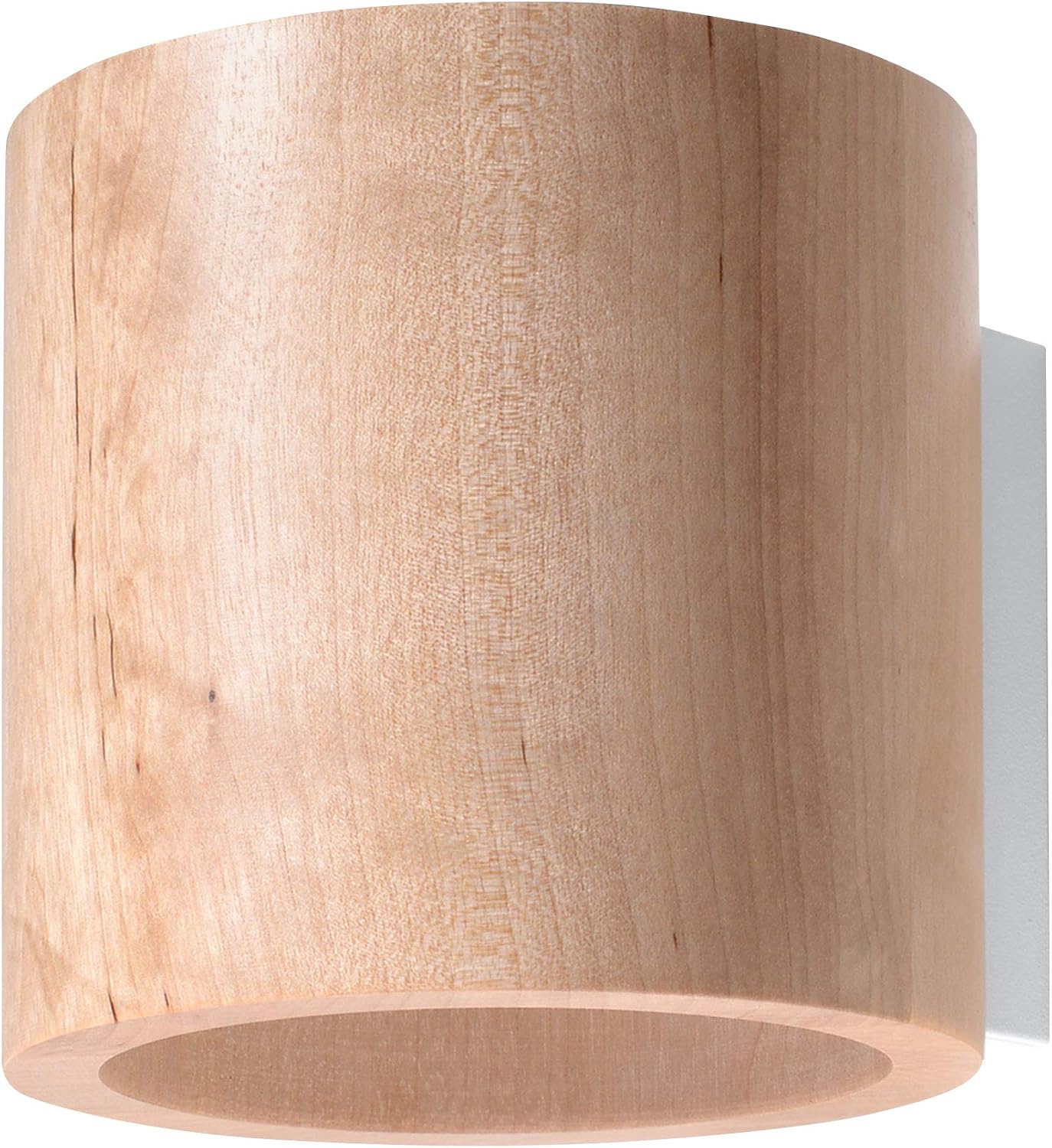 SOLLUX lighting Orbis Downlight Wall Light with Cylindrical Shade, Wall Light Living Room Dining Room Lamp