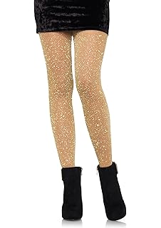 plus size glitter tights