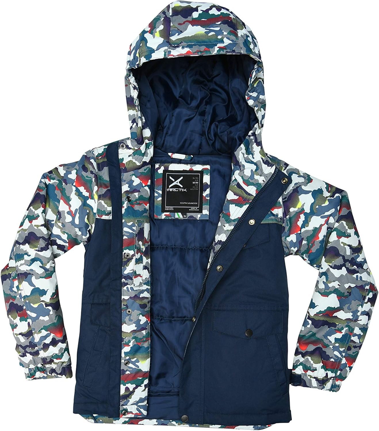 Arctix Boys Slalom Insulated Winter Jacket: Clothing