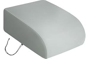 RunNico RV Air Conditioner Cover, Gray RV Air Conditioner Winter Cover with Drawstring, Dustproof RV Roof Top AC Protection for Outside Travel