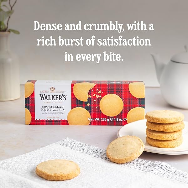 WALKERS SHORTBREAD HIGHLANDERS, 4.7 OZ