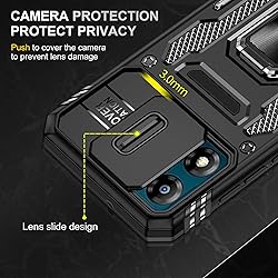 FRLMOOES for Motorola Moto E13 Case with 2 Screen