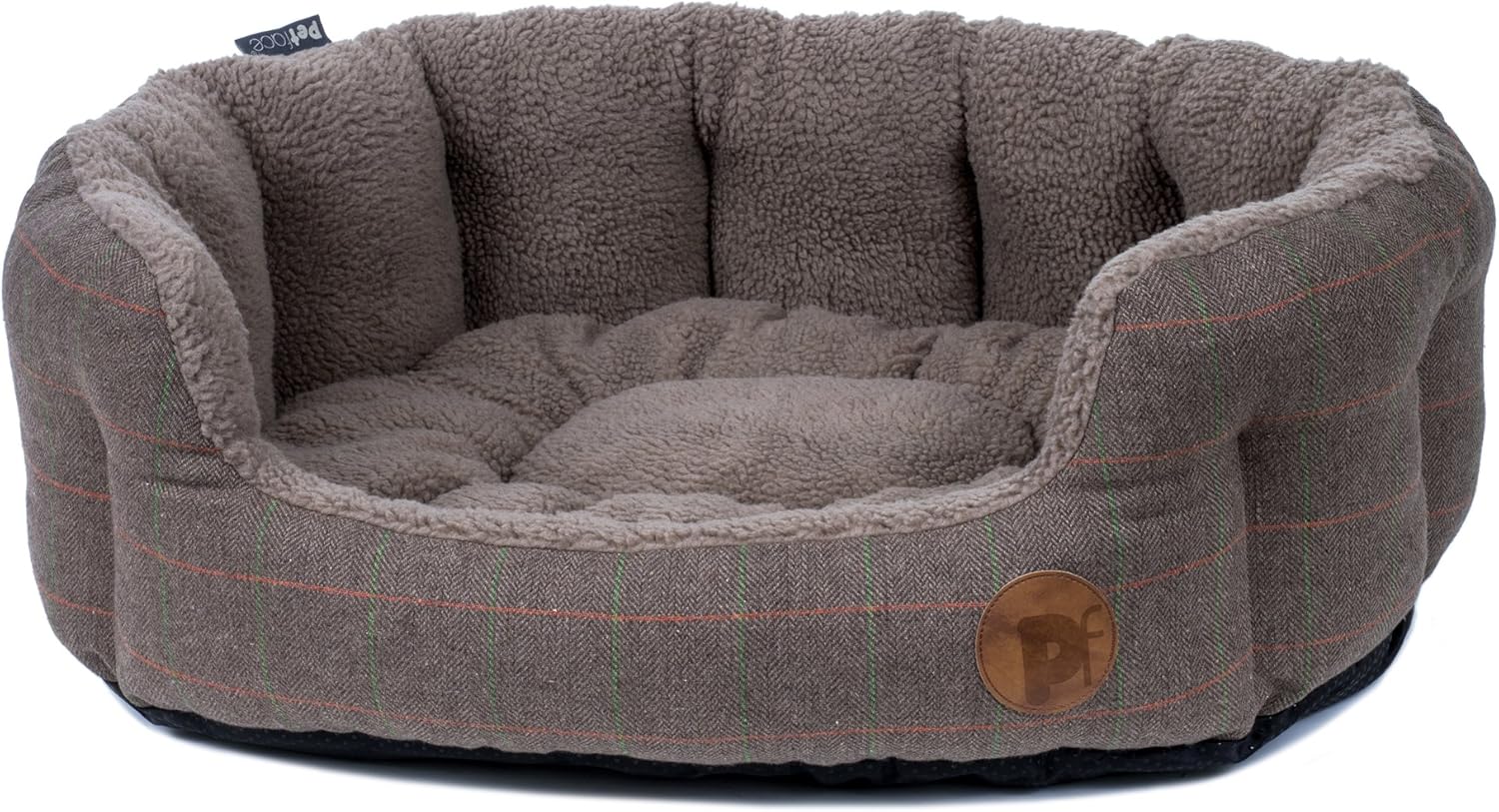 petface tweed dog bed