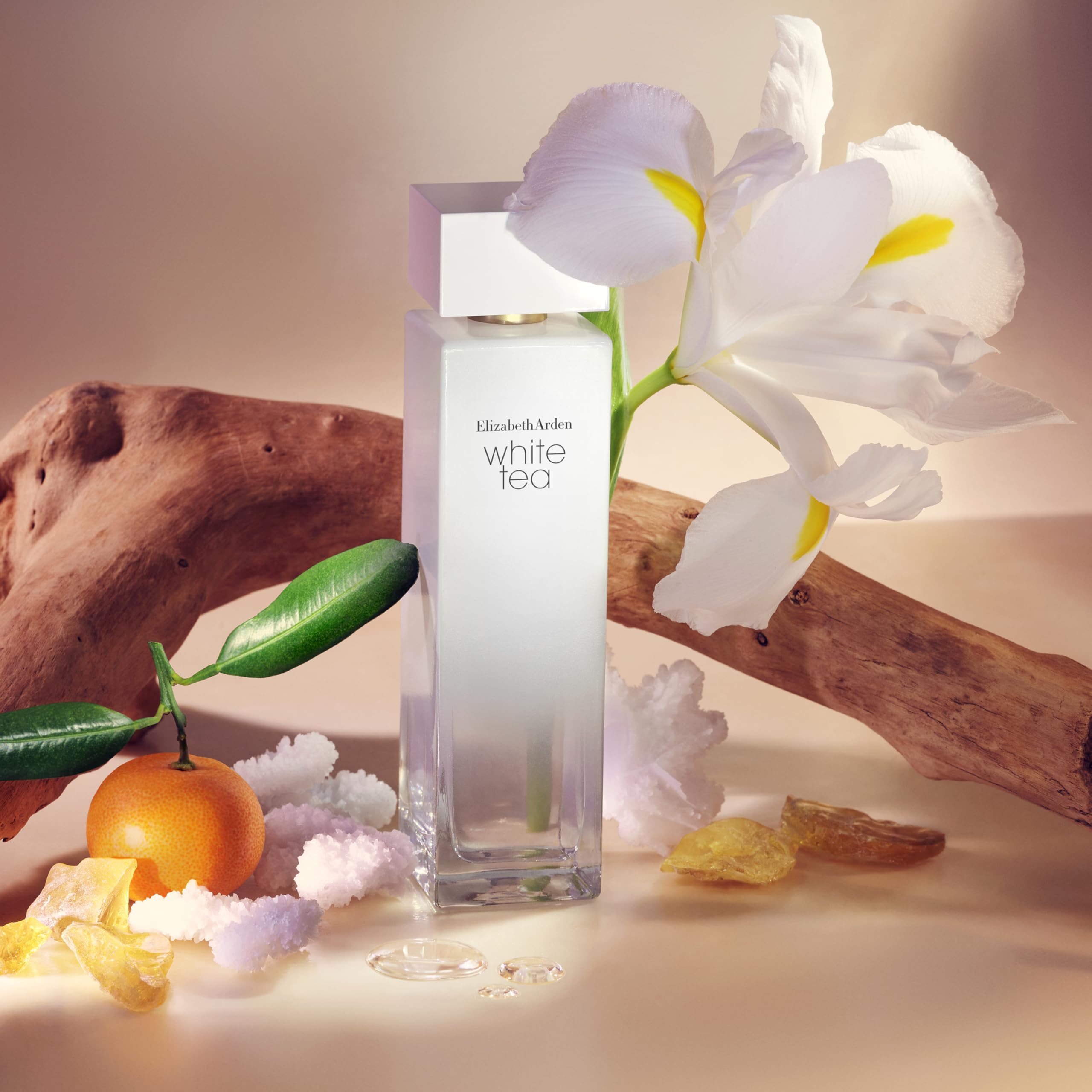 Elizabeth Arden - White Tea, Eau de Toilette Spray, Parfüm mit italienischer Mandarine, Weißer Tee-Extrakt und Madrasholz, blumig, feminin und süß, weiche Wärme, Parfüm für Damen - 100 ml 5