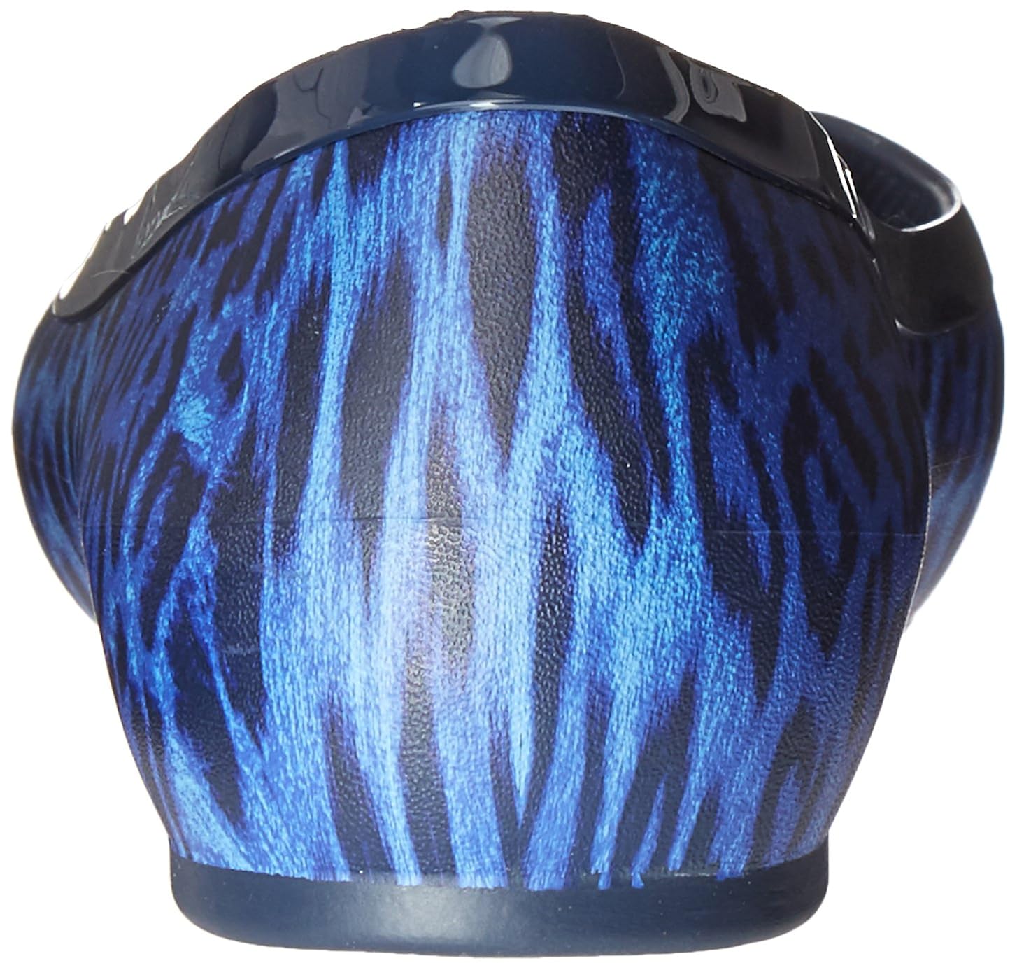 crocs lina shiny women flat in black