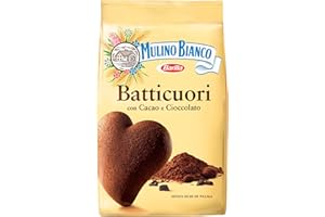 Mulino Bianco - BISCUITS BATTICUORI 350GR - Produit artisanal italien