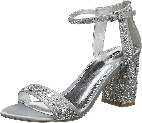 carvela silver heels