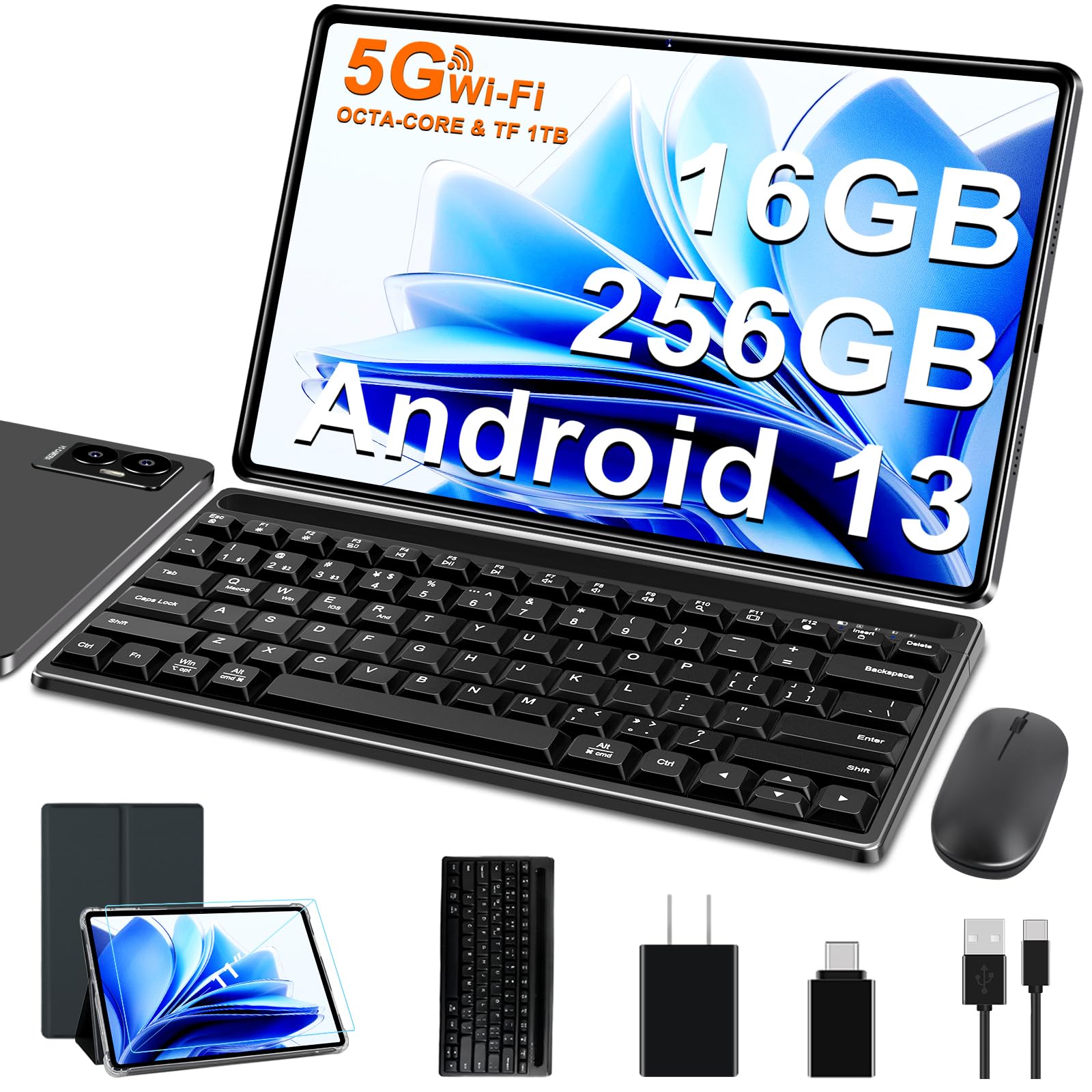 Tablet Android 11 inch Latest with 16GB+256GB+1TB