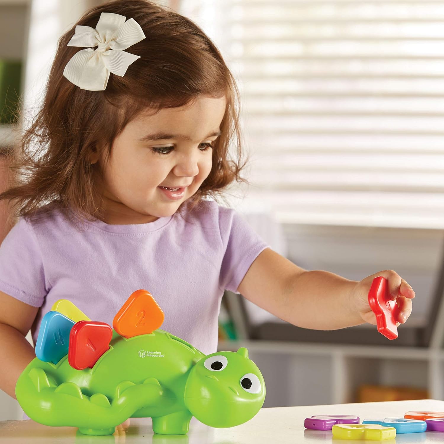 Learning Resources LER9091 Steggy The Fine Motor Dino, Multi-color, Medium - Image 5
