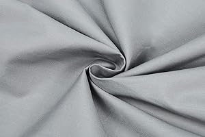 MIINA 100% Cotton Cover for Traditional Japanese Floor Futon Mattress, 71 x 82 / for 70 x 80【Do not Tumble Dry】 Made in Japan (King, Gray)