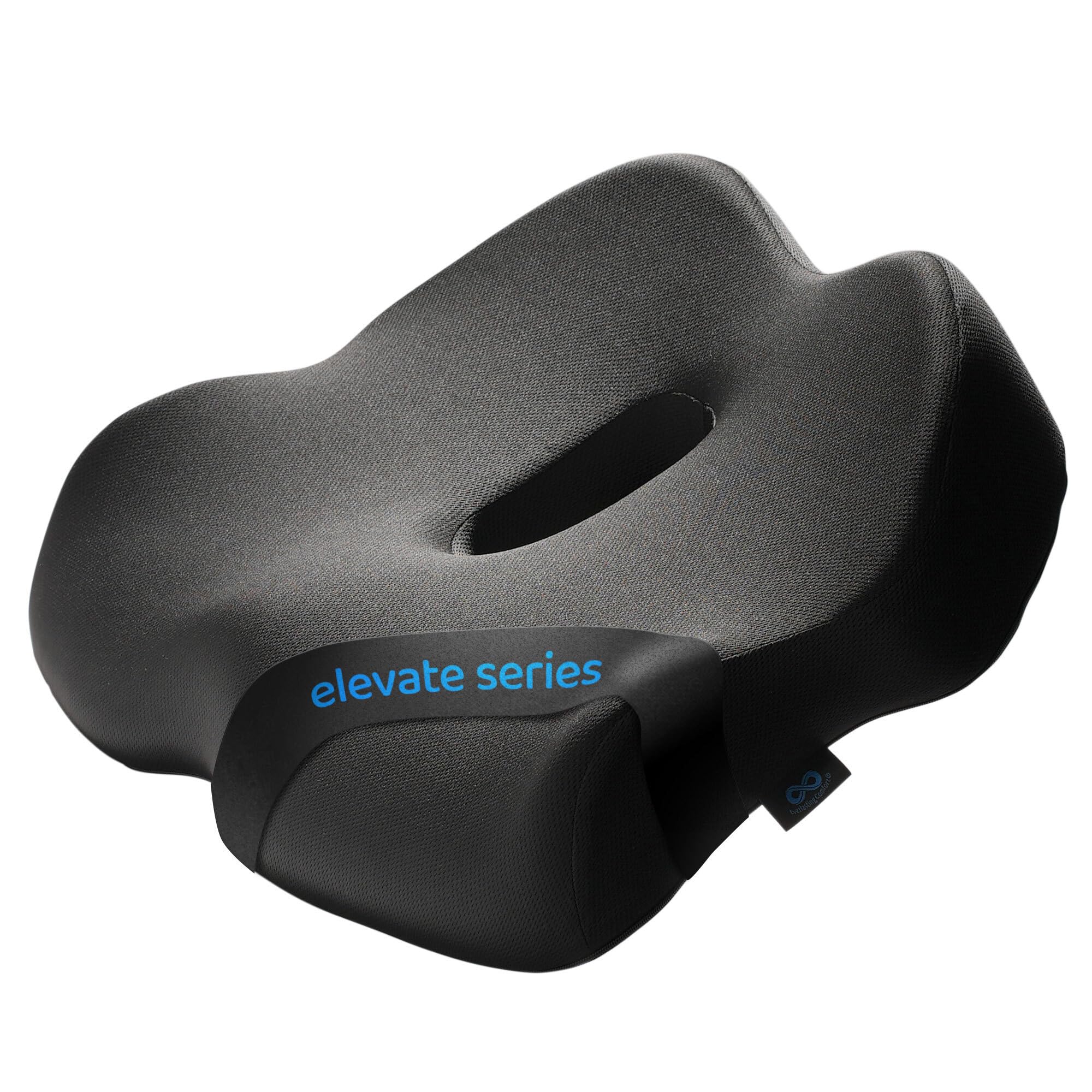 Photo 1 of Everlasting Comfort Doctor Recommended Memory Foam Seat Cushion for Office Chairs & Car - Ergonomic Office Desk Accessories - Cushions for Tailbone Pain Relief, Sciatica (Dark Gray, XX-Large)