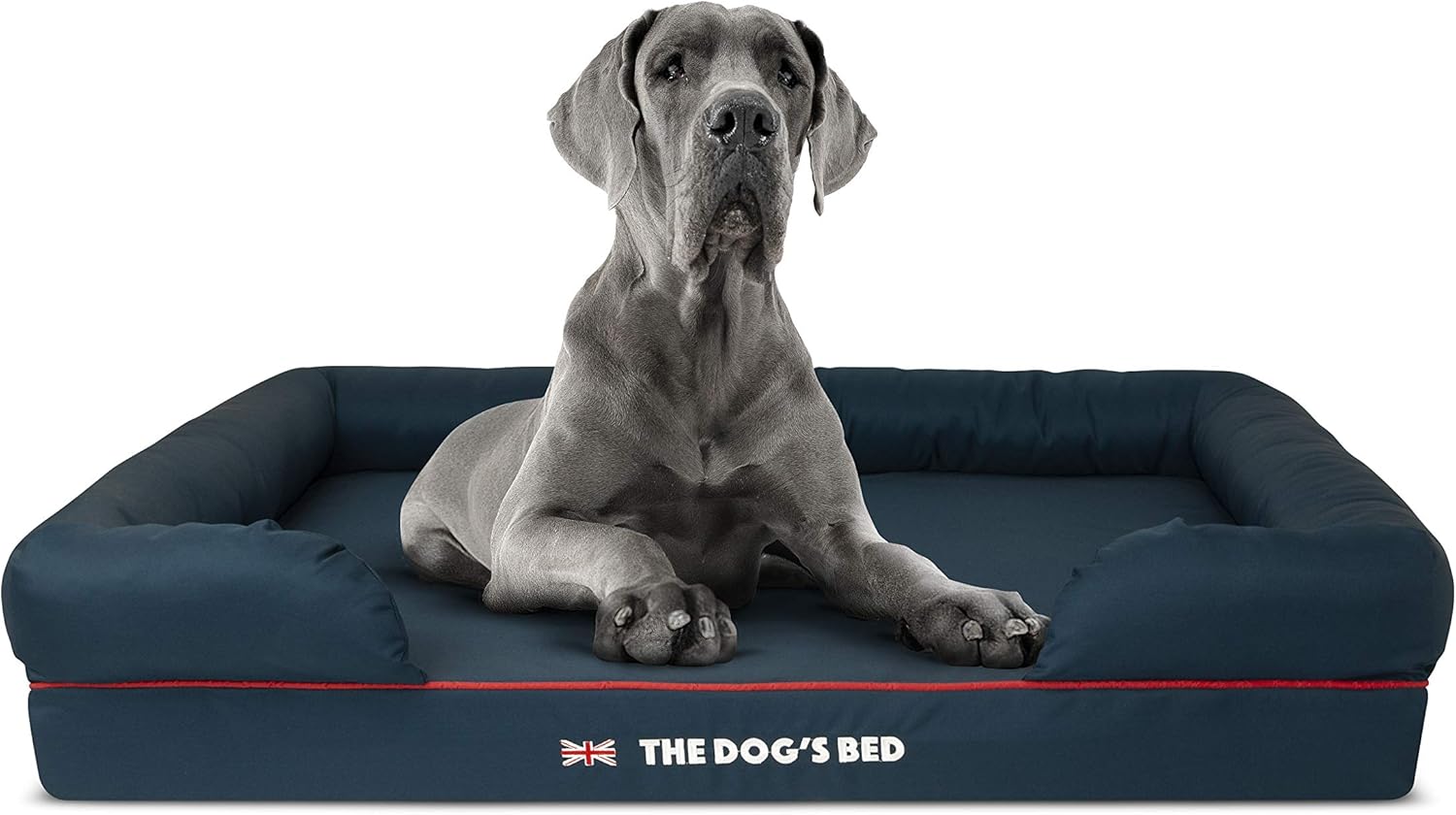 The Dog’s Bed Orthopaedic Dog Bed Heritage Collection XL Blue/Red