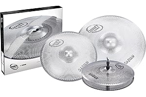 SABIAN Quiet Tone Practice Cymbals Set Qtpc502
