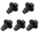 5 PCS Oil Drain Plug Pilot Point Molded Gasket