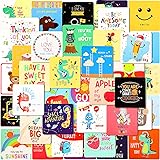120 Pieces Cute Lunchbox Notes for Kindergartners Inspirational and Motivational Kids Lunch Box Notes Back to School Gifts fo