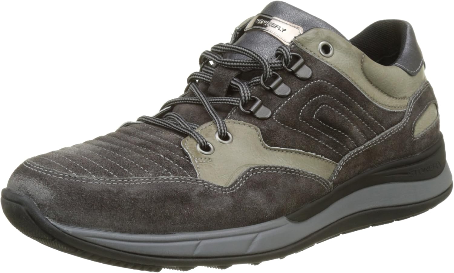 Stonefly Men's Warren 4 Velour Oil Trainers Amazon.co.uk Shoes & Bags