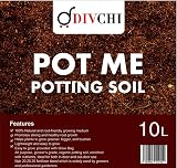 DIVCHI 10L Potting Soil Multi-Purpose Compost Organic Enriched view 1