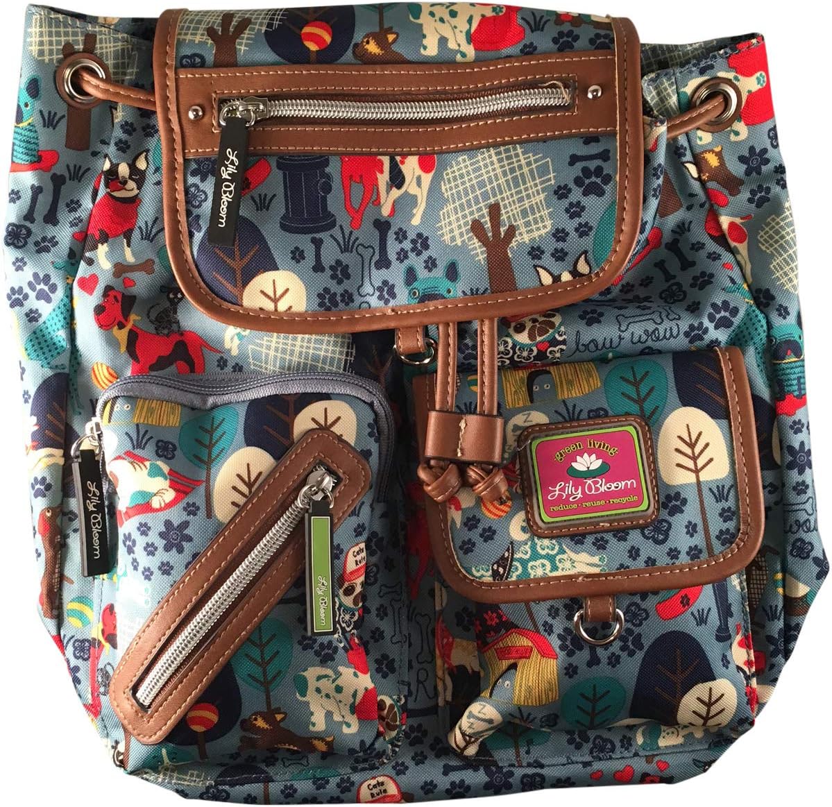 green living lily bloom bag