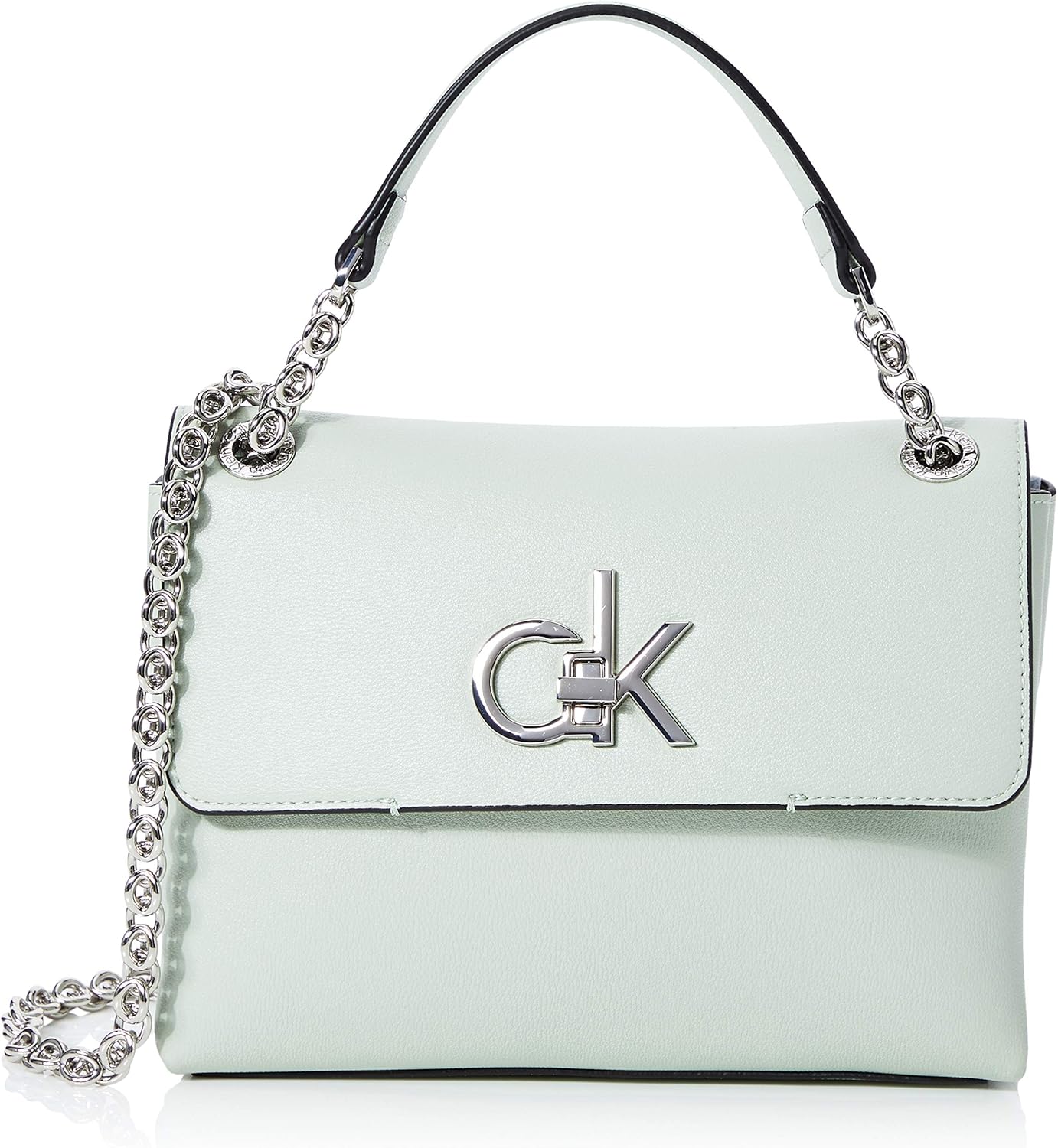Calvin Klein Relock Conv Crossbody Md, Women’s CrossBody Bag, Green