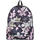 Roxy Women's Sugar Baby Backpack | Travel |Vacation | Work | Everyday Carry | 16L Capacity - Anthracite Sunny Floral Swim
