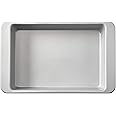 KitchenAid 9x13in Nonstick Aluminized Steel Rectangular Cake Pan, Silver