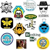 Breaking Bad 100 Count Vinyl Large Deluxe Stickers Variety Pack – Iconic TV Series Decals for Laptop, Water Bottle, Scrapbooking, Tablet, Indoor & Outdoor Use