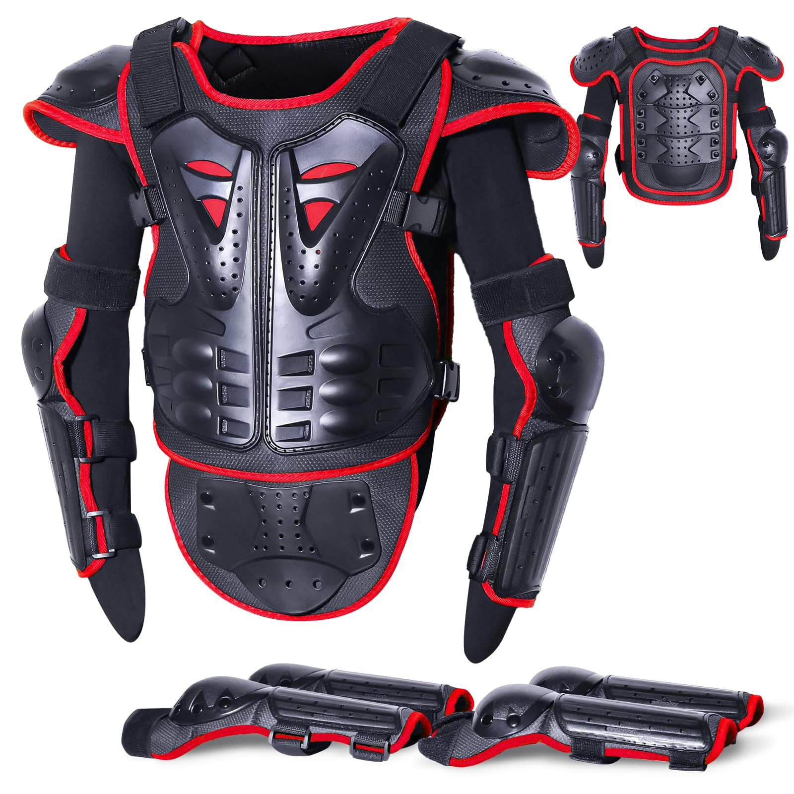 Kids Motorcycle Armor | Blue Cycling Gear