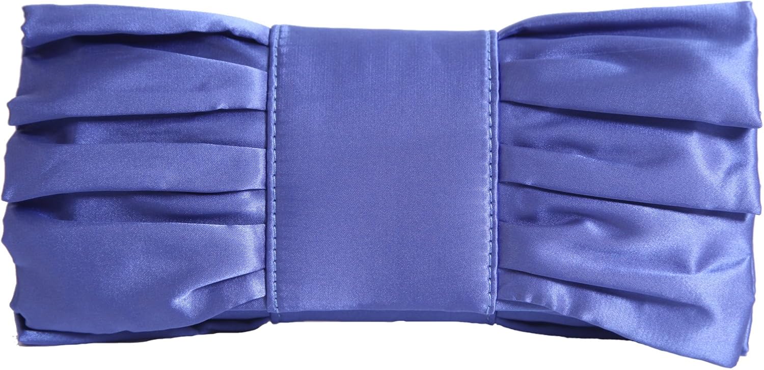cornflower blue clutch bag