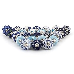 Craft Trade Ceramic Knobs for Cupboards Assorted