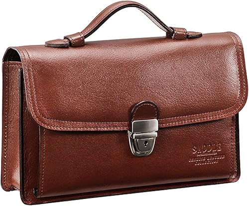 Amazon A5 セカンドバッグ メンズ 本革 レザー 鍵付き 日本製 豊岡製鞄 ブランド 持ち手 財布 牛革 Cwh0407 07 チョコ F クラッチ セカンドバッグ