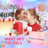 Jovicos Diamond Art Wind Chimes Kit 3 Pcs DIY Pendant Crafts for Girls view 6