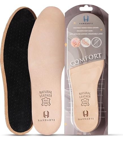 Amazon.com: Pedag Leather Insoles for Men and Women. Ultra Thin Insole with  a Activated Carbon Filter for Dress Shoes and Boots. Acts Like Odor Eaters  for Shoes. Made in Germany, US M10 /