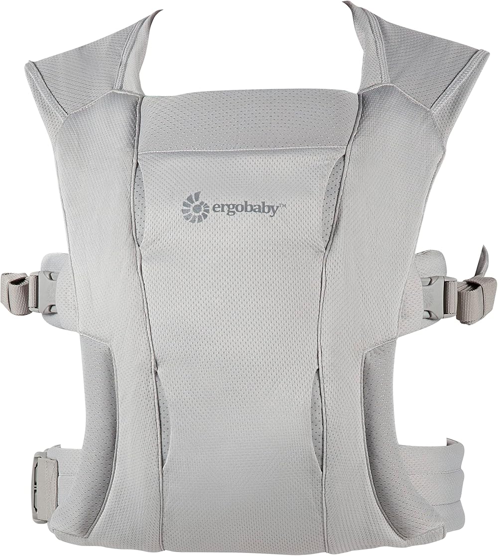 Ergobaby Embrace Soft Air Mesh Baby Carrier Newborn Front Belly Ergonomic Grey