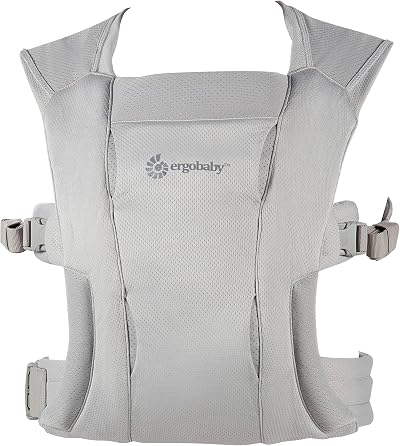 Ergobaby Embrace Soft Air Mesh Baby Carrier Newborn Front Belly Ergonomic Grey