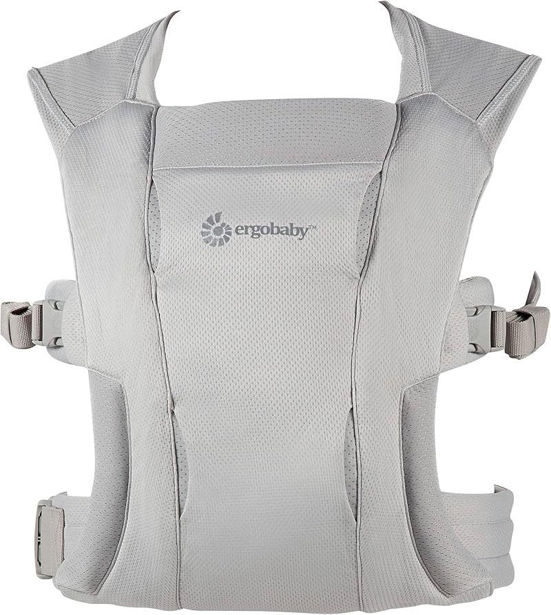 Ergobaby Embrace Soft Air Mesh Baby Carrier Newborn Front Belly Ergonomic Grey