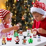 POPOYU 3Pack Christmas Wind Up Toys Funny Jumping Walking Clockwork Kids Party view 4