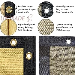 UPGRADE Privacy Fence Screen 5'x41' Sand Outdoor