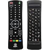 BuzzTV ARQ-100 Wireless Air Mouse Keyboard Remote for BuzzTV Android Devices, 2.4GHz Wireless, Multi-Function, Ergonomic Design