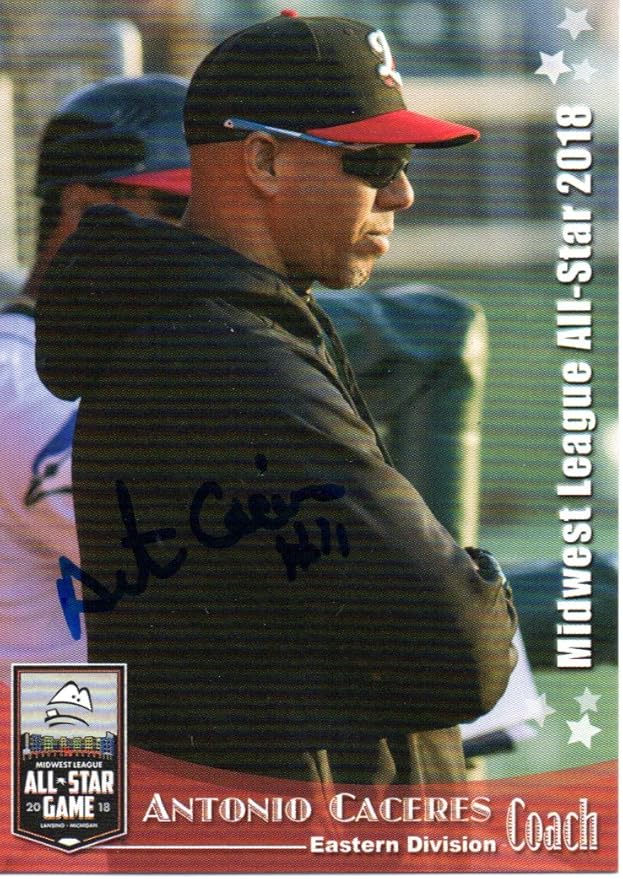 Antonio Caceres 2018 Lansing Lugnuts Midwest