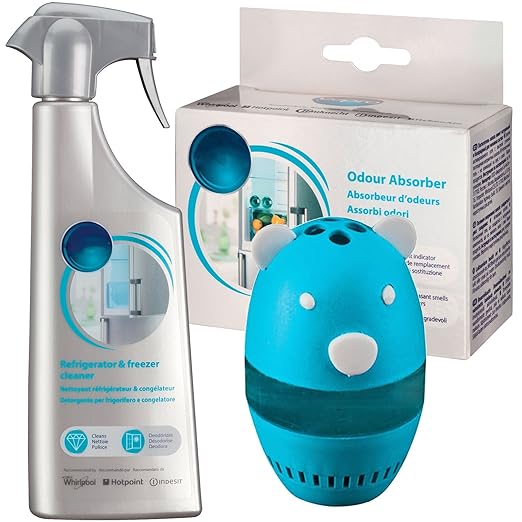 Spares2go ambientador olor amortiguador deodourant Pod + limpieza ...