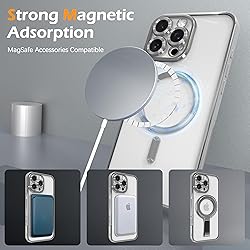 IAIYOXI Magnetic Clear Case for iPhone 8 with Full