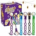 40Pcs Eid/Ramadan Mubarak Bubble Wands, Mini Bubble Wands for Eid Party Favors, Islamic Gift Toys for Girls Boys Kids Toddler Adults, Party Bag Stuffers Goodie Bag Filler, Classroom Prizes